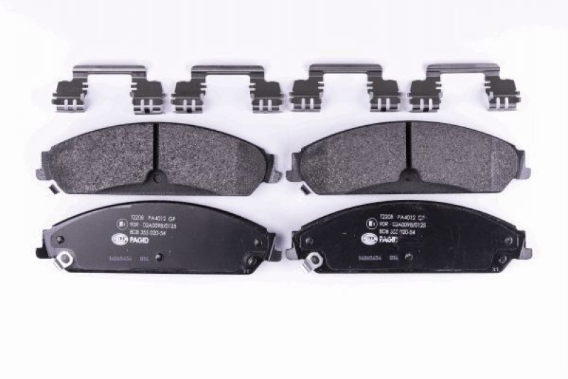 HELLA Brake Pad Set, disc brake