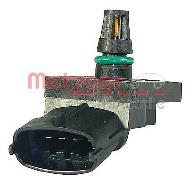 METZGER Sensor, boost pressure genuine