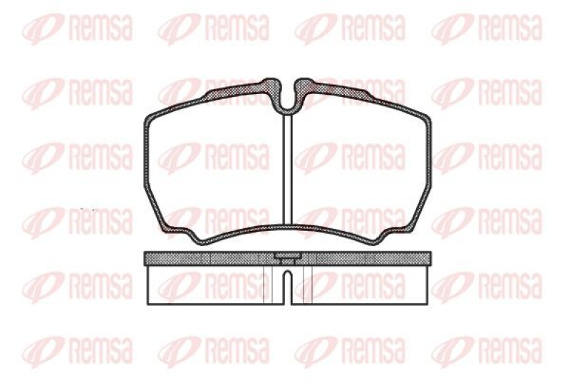 KAWE Brake Pad Set, disc brake