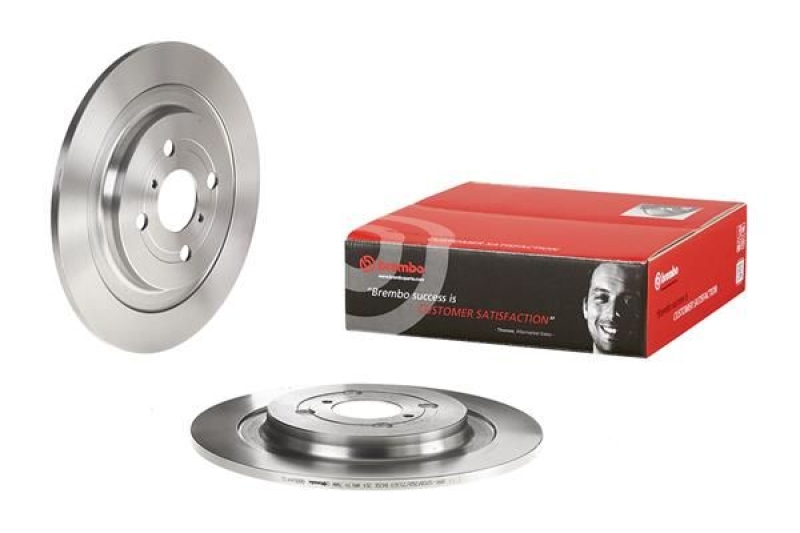 2x BREMBO Bremsscheibe PRIME LINE