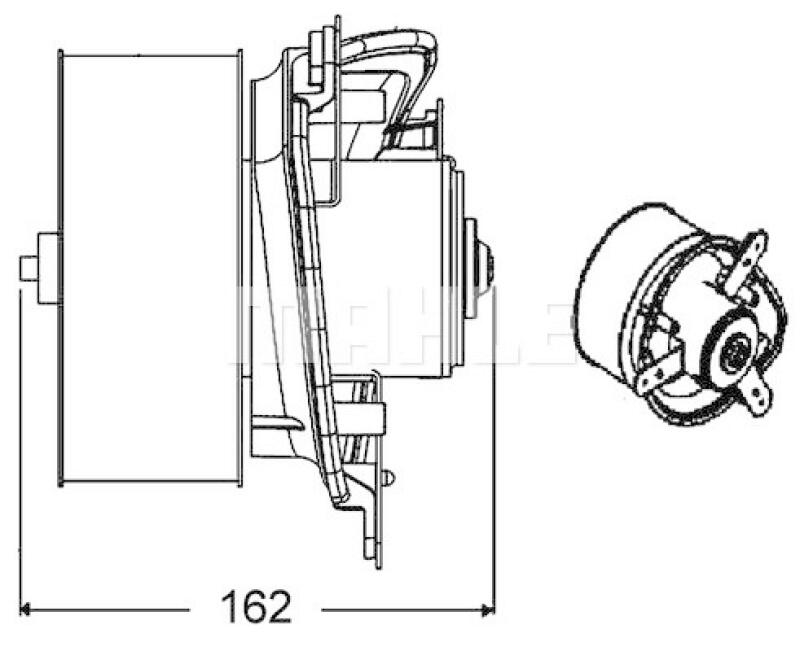 MAHLE Innenraumgebläse BEHR *** PREMIUM LINE ***