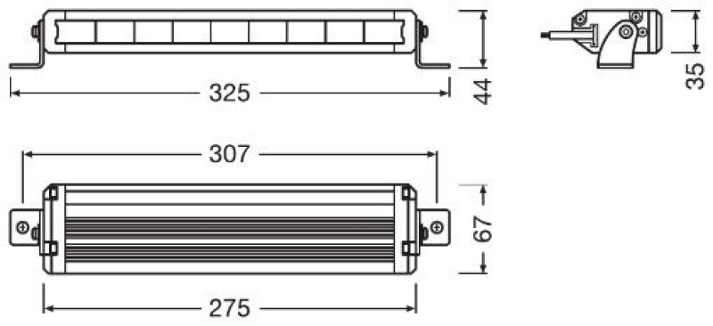 OSRAM Spotlight LEDriving® LIGHTBAR VX250-SP