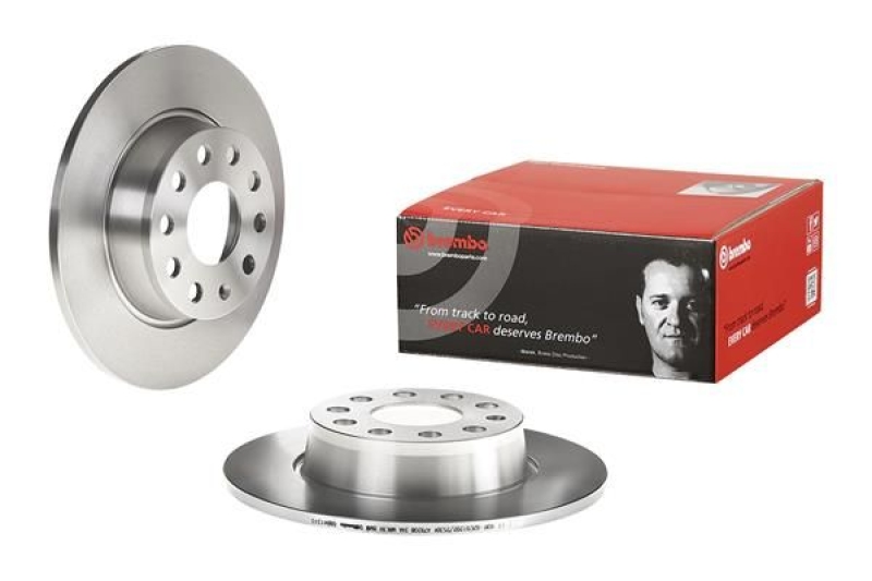 2x BREMBO Bremsscheibe PRIME LINE