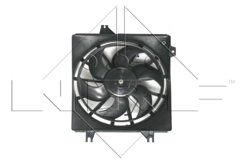 NRF Fan, radiator