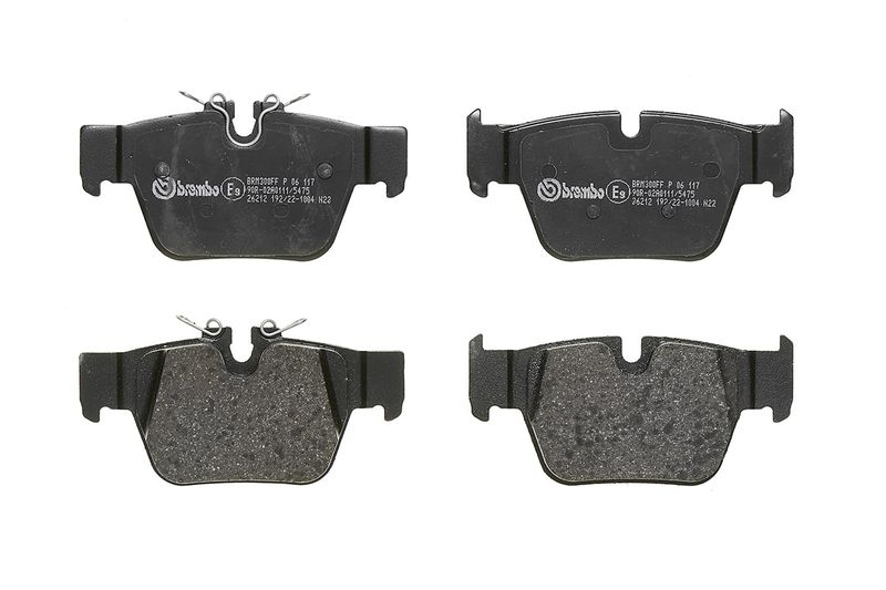 BREMBO Brake Pad Set, disc brake PRIME LINE