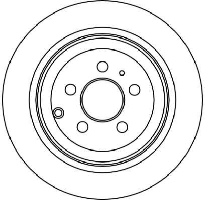 2x TRW Brake Disc