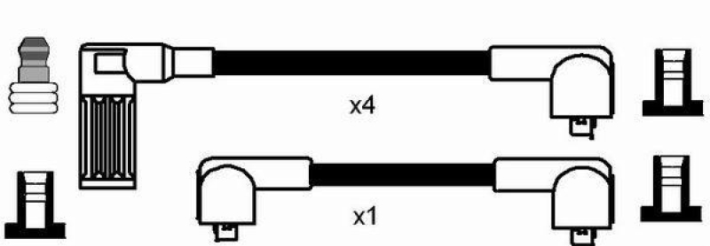 NGK Ignition Cable Kit