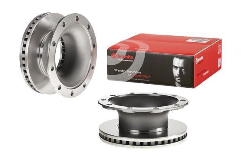 2x BREMBO Bremsscheibe PRIME LINE