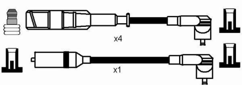 NGK Ignition Cable Kit