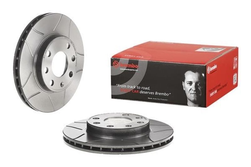 2x BREMBO Bremsscheibe XTRA LINE - Max