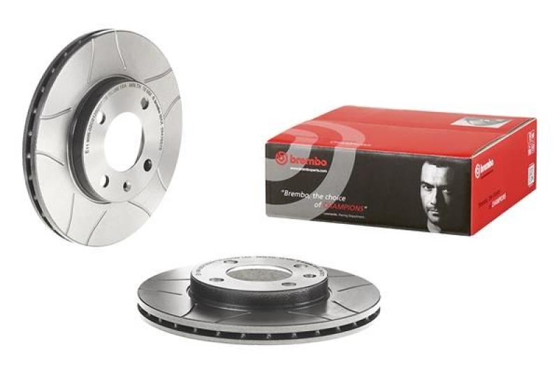 2x BREMBO Bremsscheibe XTRA LINE - Max