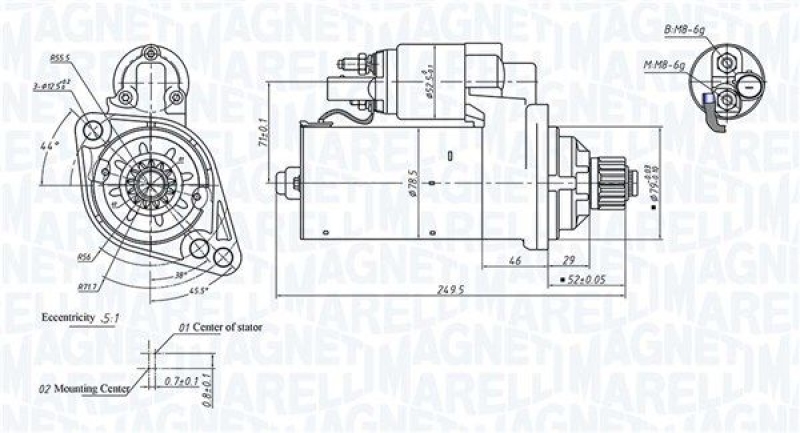 MAGNETI MARELLI Starter