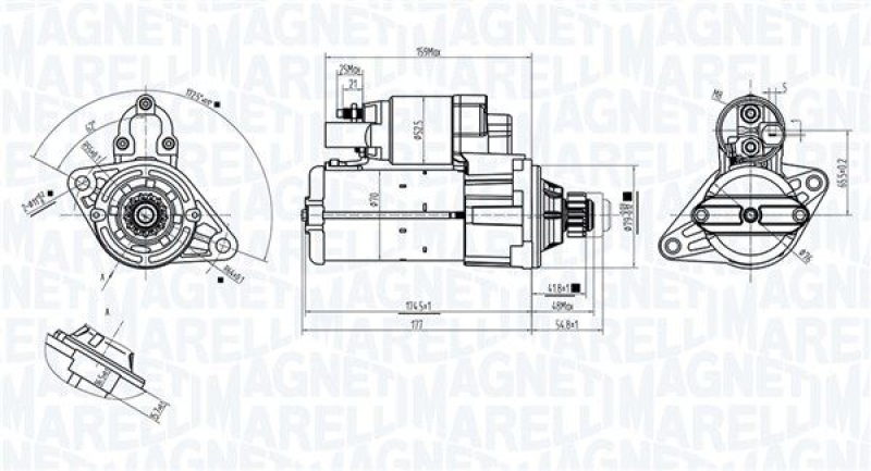 MAGNETI MARELLI Starter