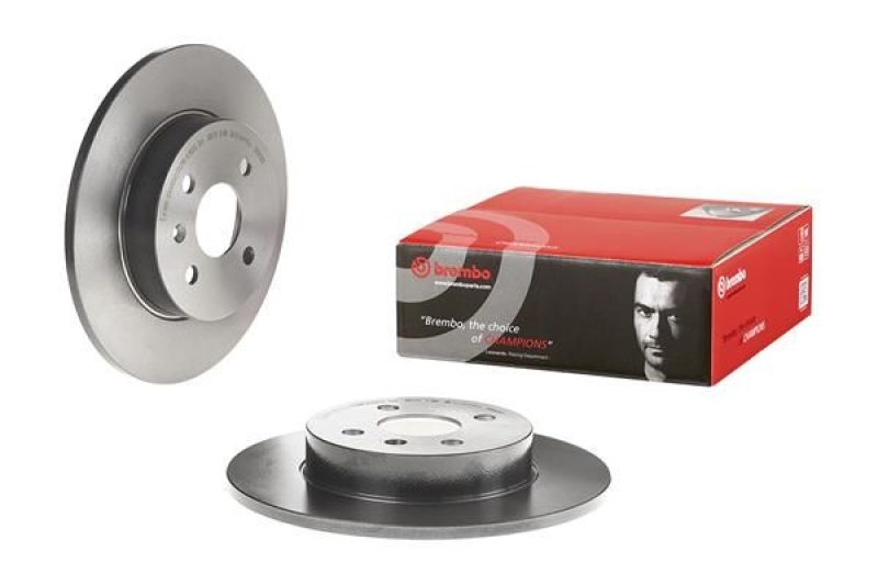 2x BREMBO Bremsscheibe PRIME LINE - UV Coated