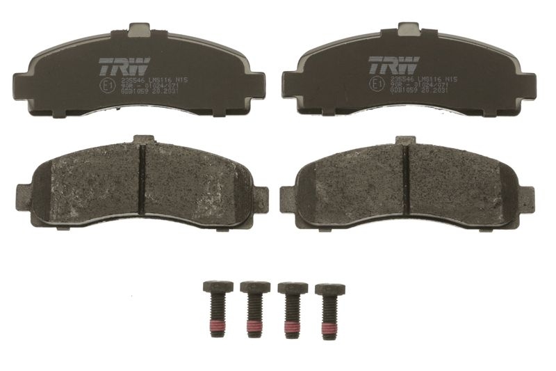 TRW Bremsbelagsatz, Scheibenbremse COTEC