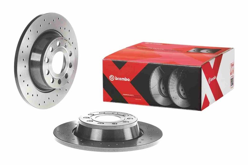 2x BREMBO Bremsscheibe XTRA LINE - Xtra