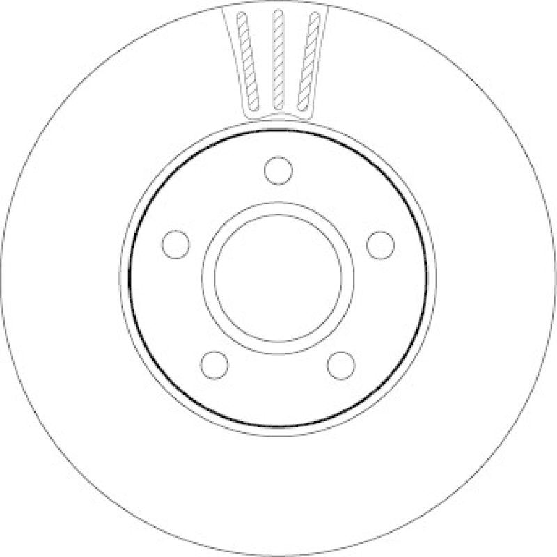 2x TRW Bremsscheibe