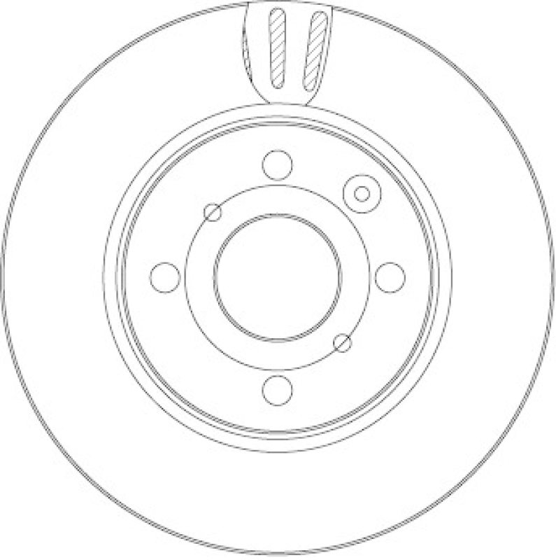 2x TRW Bremsscheibe