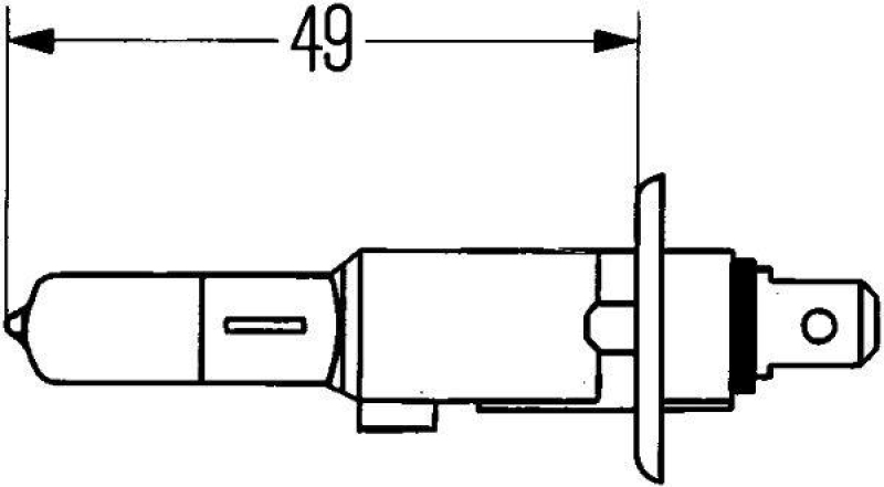 HELLA Glühlampe HIGH WATTAGE