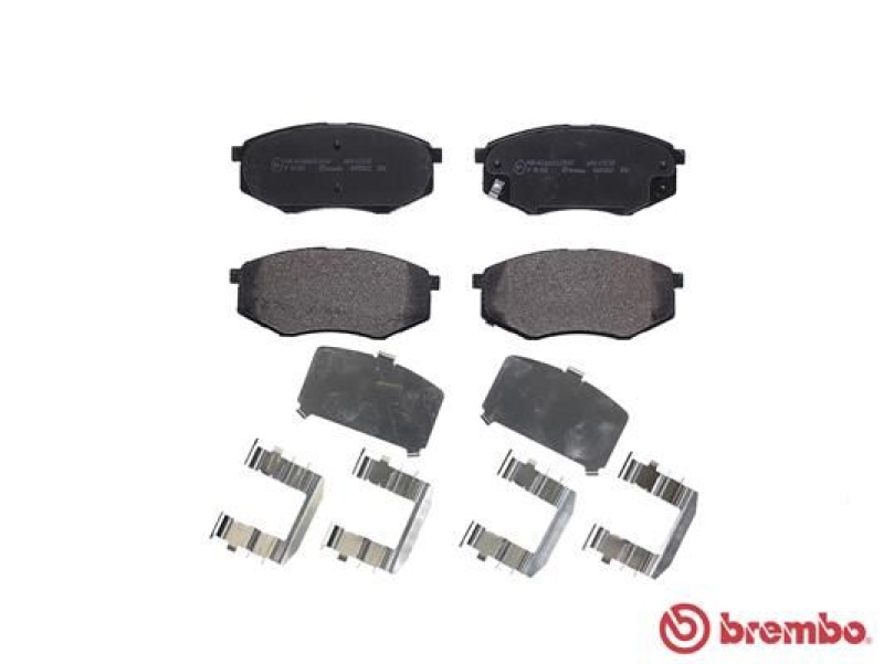 BREMBO Brake Pad Set, disc brake PRIME LINE