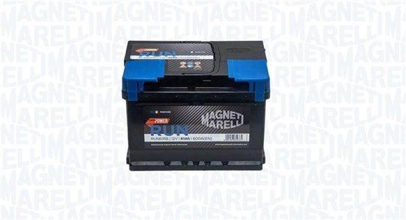 Magneti Marelli Autobatterie Starterbatterie RUN Batterie 12V 61Ah 600A B13