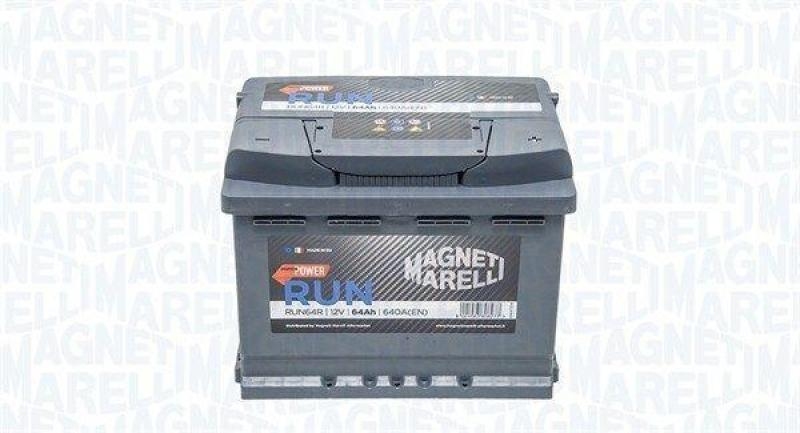 Magneti Marelli Autobatterie Starterbatterie RUN Batterie 12V 64Ah 640A B13