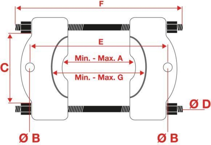 Trennmesser für Kugellager | 12 - 62 mm