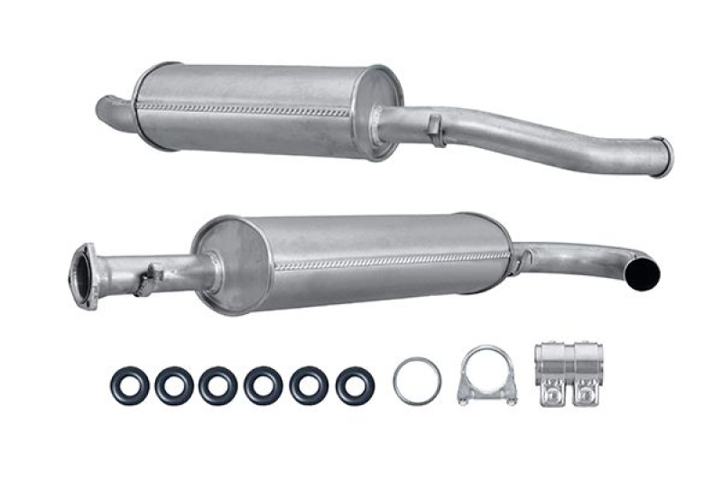 HELLA Rear Muffler Easy2Fit – PARTNERED with Faurecia