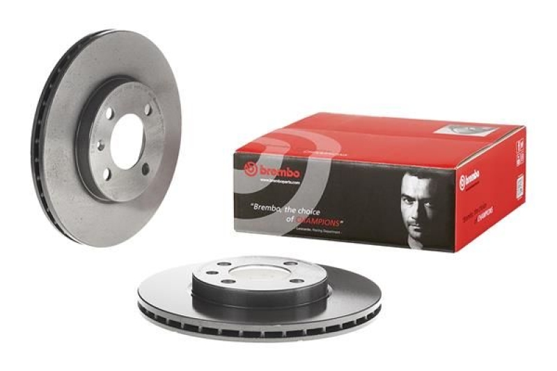 2x BREMBO Bremsscheibe PRIME LINE - UV Coated