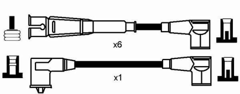 NGK Ignition Cable Kit