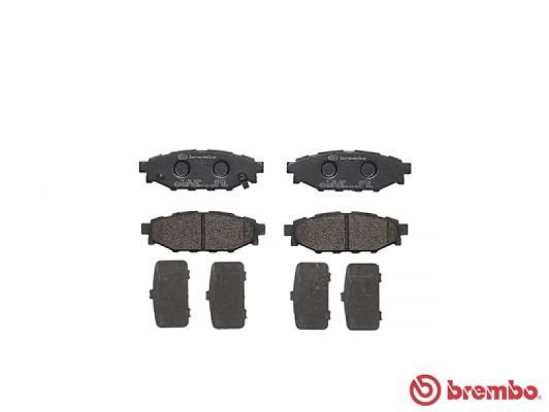 BREMBO Brake Pad Set, disc brake PRIME LINE