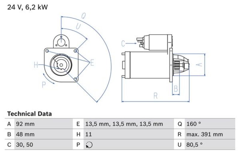 BOSCH Keilrippenriemen