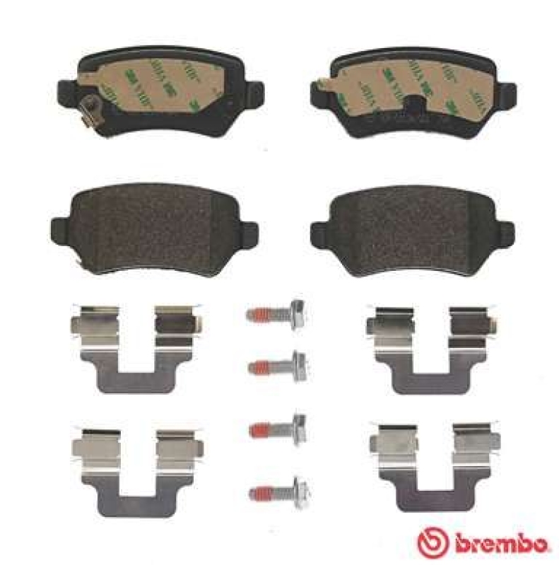 BREMBO Brake Pad Set, disc brake