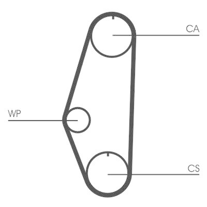 CONTINENTAL CTAM Water Pump & Timing Belt Set