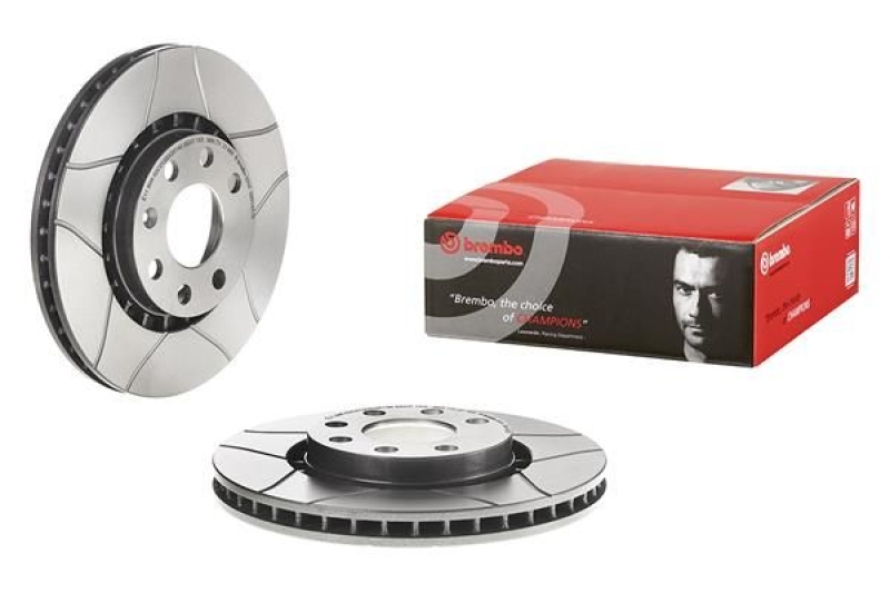 2x BREMBO Brake Disc XTRA LINE - Max