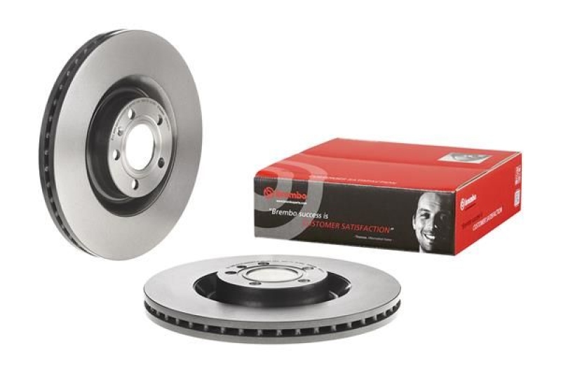 2x BREMBO Bremsscheibe PRIME LINE - UV Coated