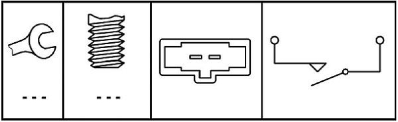 HELLA Switch, clutch control (cruise control)