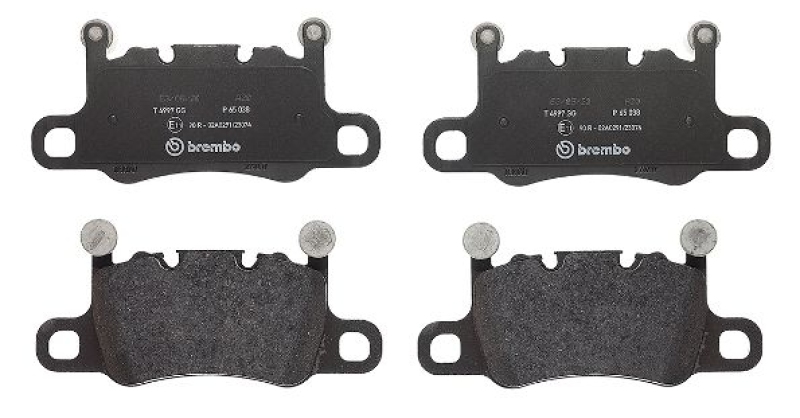 BREMBO Brake Pad Set, disc brake