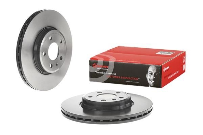 2x BREMBO Brake Disc COATED DISC LINE