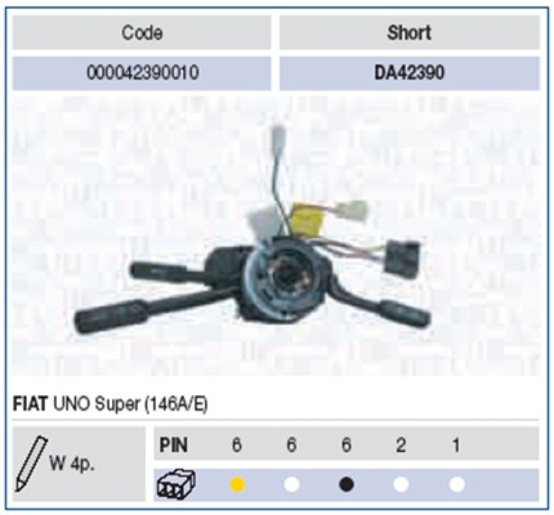 MAGNETI MARELLI Steering Column Switch