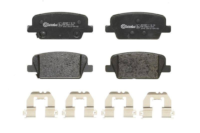 BREMBO Brake Pad Set, disc brake PRIME LINE