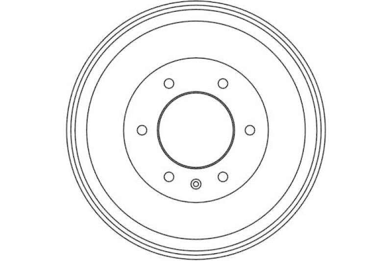 2x TRW Brake Drum