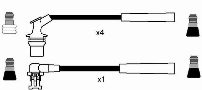 NGK Ignition Cable Kit