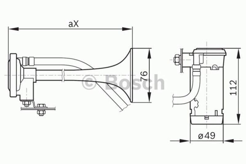 BOSCH Fanfare Horn