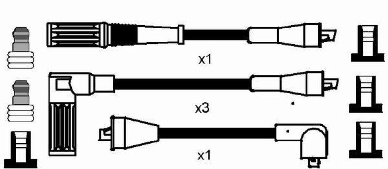 NGK Ignition Cable Kit