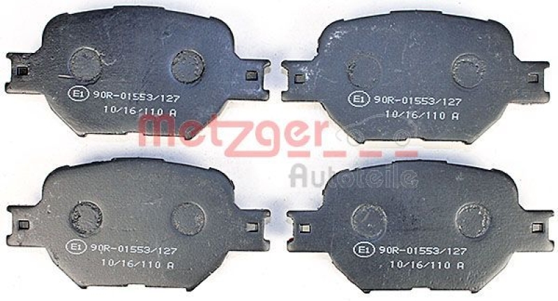 METZGER Brake Pad Set, disc brake