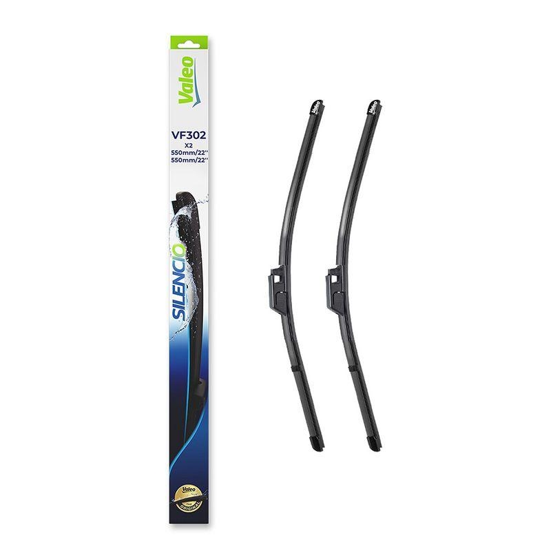 VALEO Wischblatt SILENCIO FLAT BLADE SET