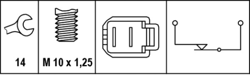 HELLA Brake Light Switch