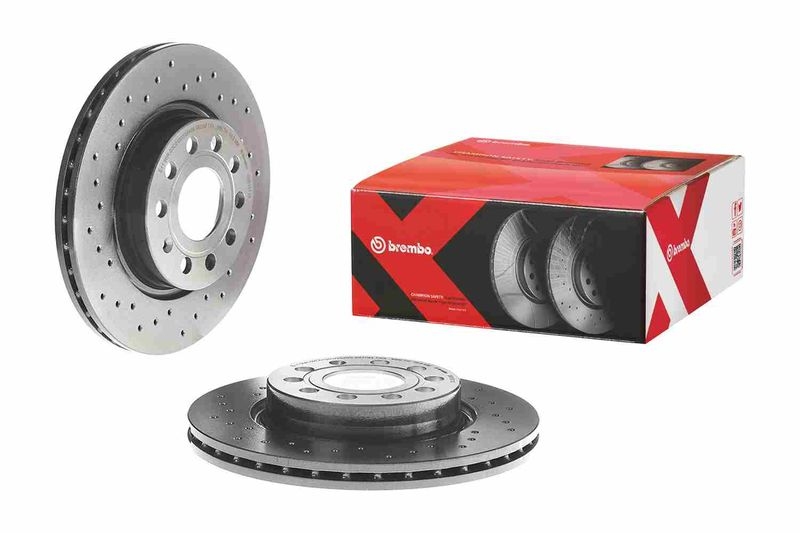 2x BREMBO Bremsscheibe XTRA LINE - Xtra