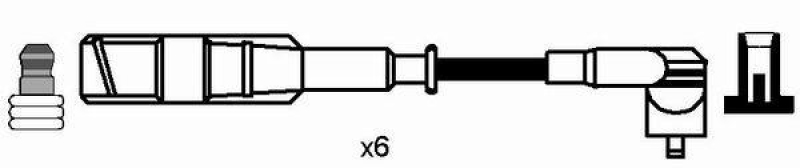 NGK Ignition Cable Kit